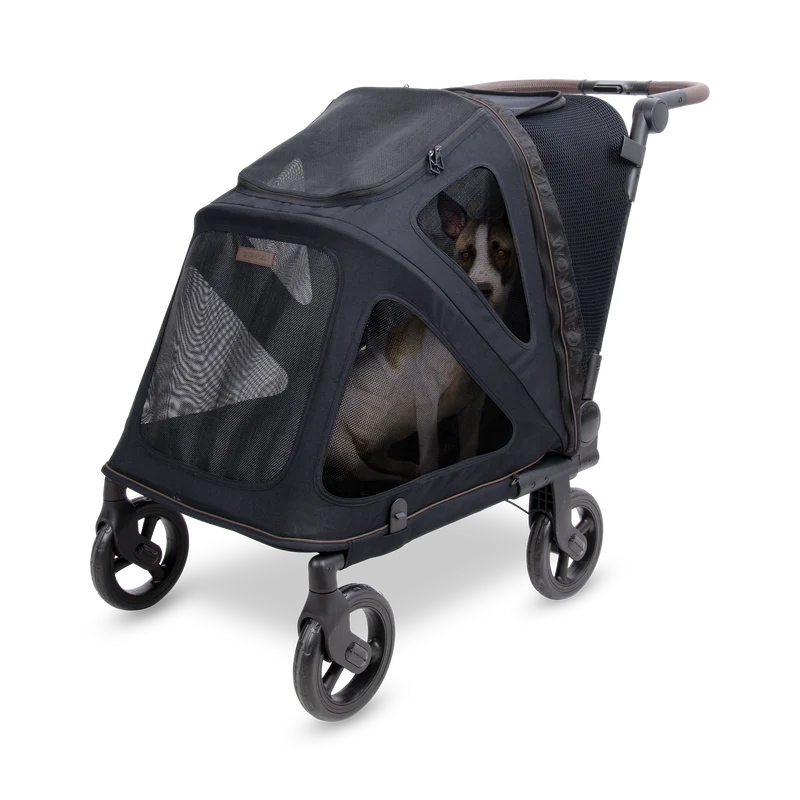 WONDERFOLD | Hudson Flatfold Pet Stroller (for Medium to Large Dogs) (DIRECT-SHIP)