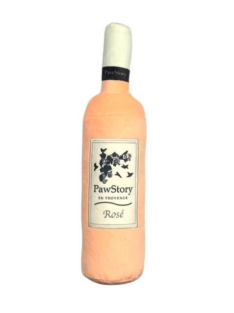 Rosé "PawStory En Provence" Squeaky Plush Dog Toy (FINAL SALE) Play PAWSTORY