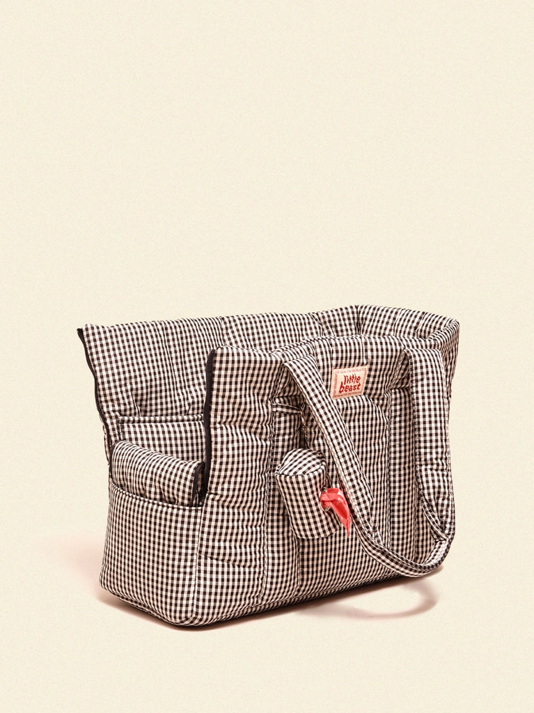 The Little Beast Dog Carrier in Noir Carry LITTLE BEAST   
