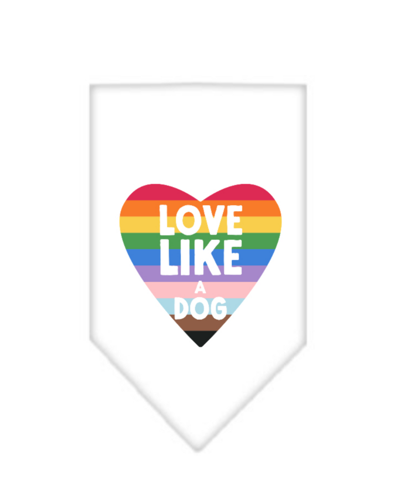 Love Like a Dog Pride Bandana Wear DOG & CO.   