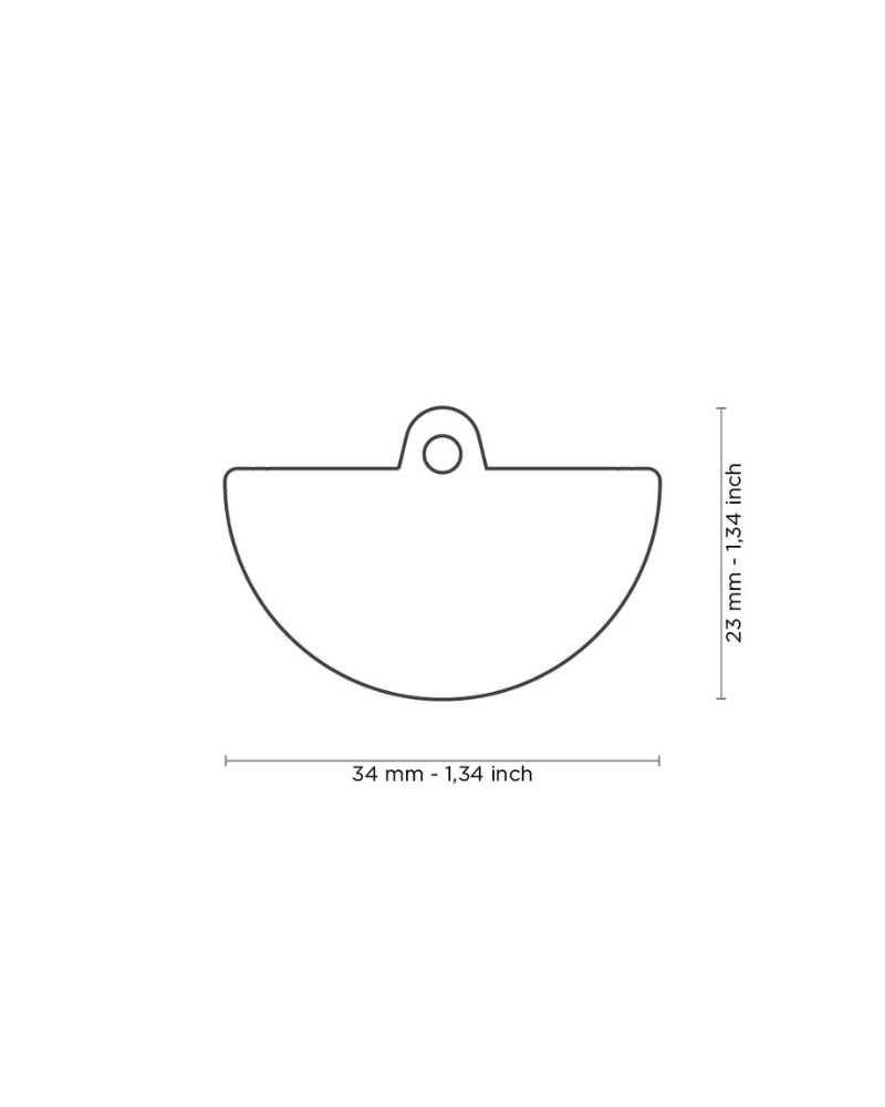 Watermelon Custom Pet ID Tag Wear MY FAMILY
