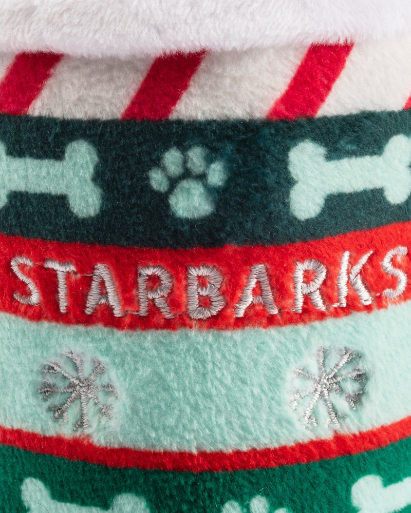 Starbarks Ginger Bark Latte Squeaky Plush Dog Toy Play HAUTE DIGGITY DOG   