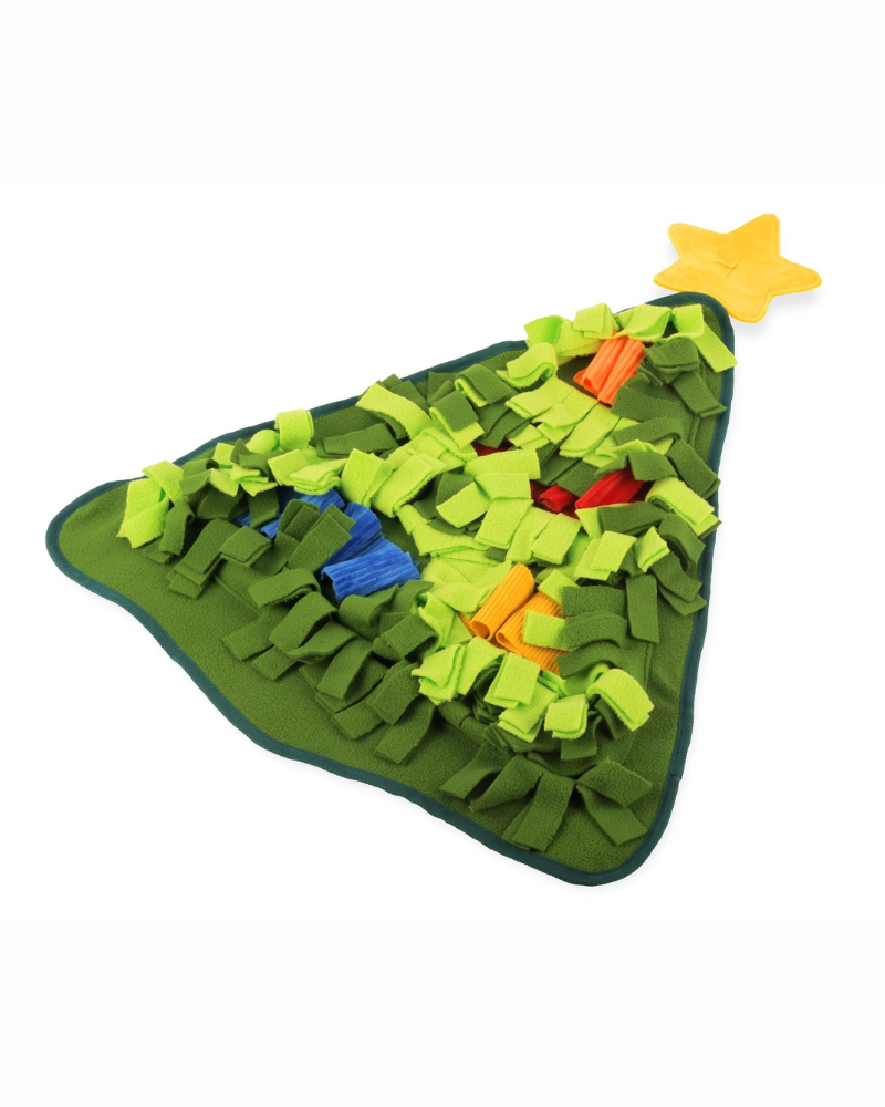 Christmas Tree Holiday Snuffle Mat Play P.L.A.Y.   