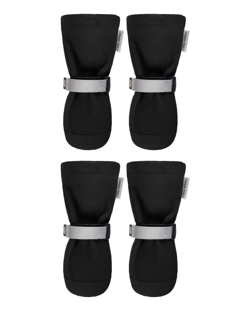 Soft Shield Dog Boots in Black