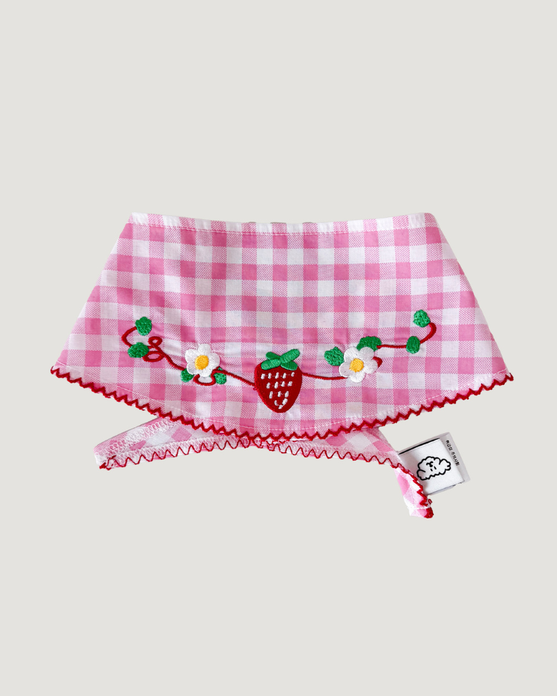 Strawberry Farm Dog Bandana Wear COTE A COTE