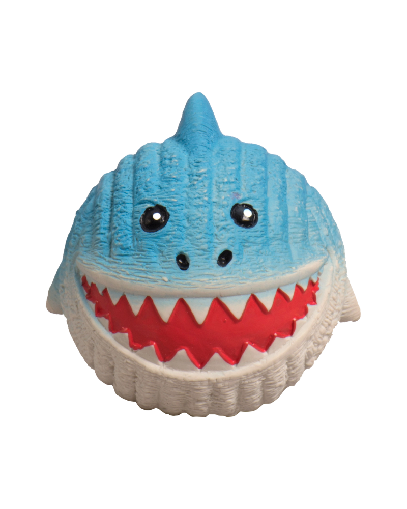 Finn the Shark Ruff-Tex® Squeaky Dog Toy Play HUGGLEHOUNDS   