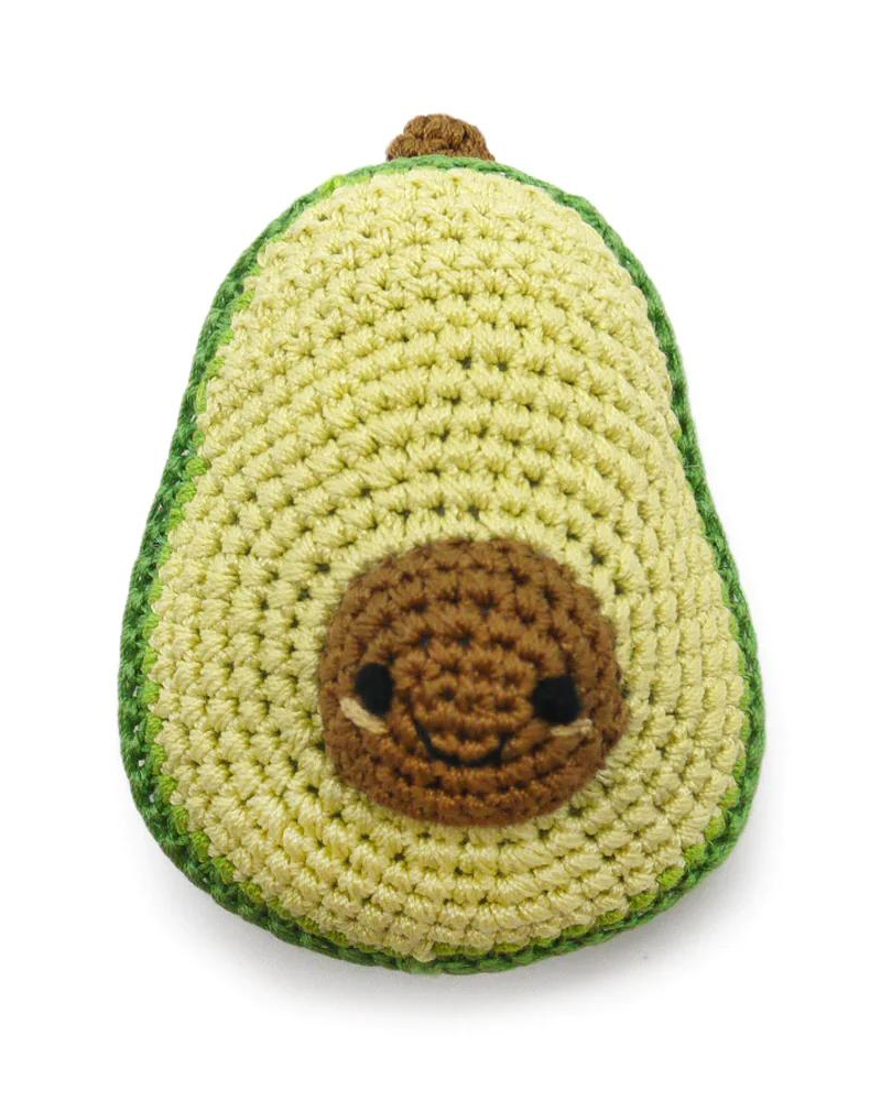 Avocado Organic Knit Dog Toy Play DOGO   