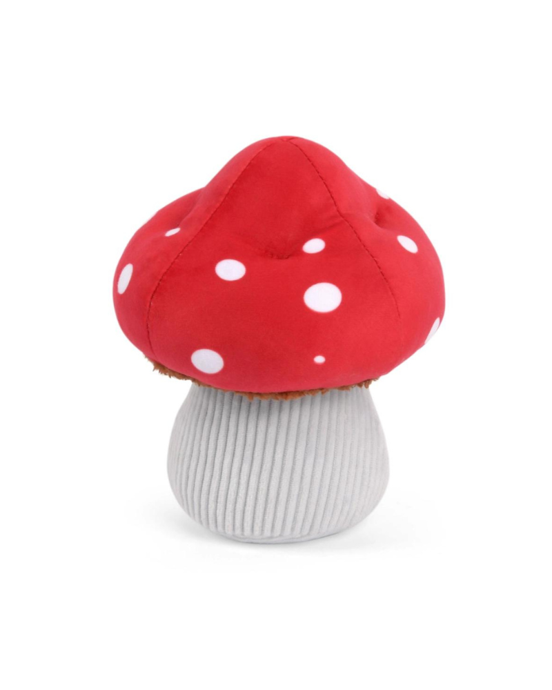 Mutt's Mushroom Squeaky Dog Toy Play P.L.A.Y.   