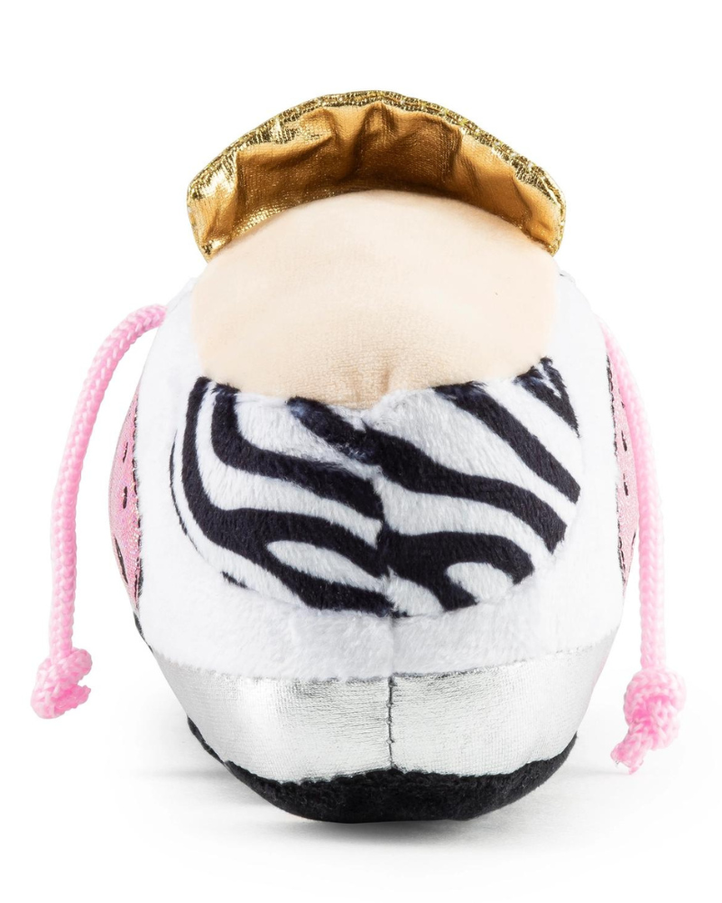 Golden Pooch Sneaker Plush Dog Toy in Pink Play HAUTE DIGGITY DOG