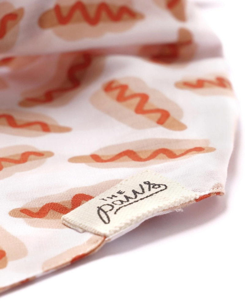 Sizzle Hot Dog Bandana (FINAL SALE) Wear THE PAWS   