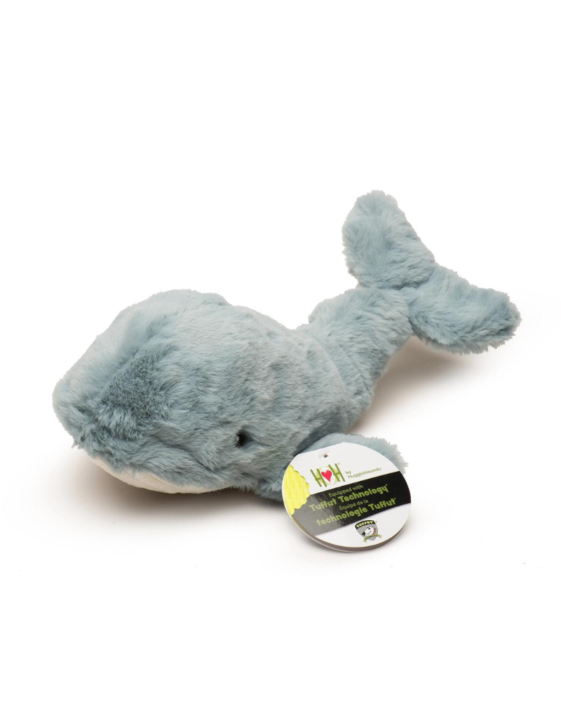 Mobie the Whale Knottie® Plush Dog Toy Play HUGGLEHOUNDS   