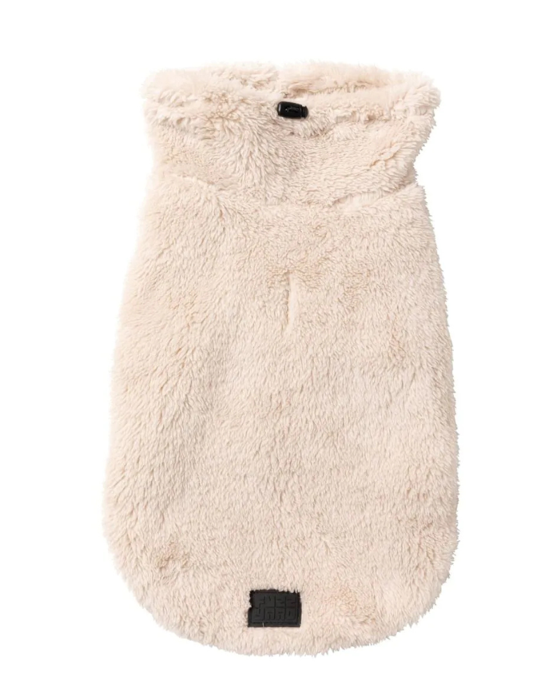 Turtle Teddy Dog Fleece in Beige Wear FUZZYARD