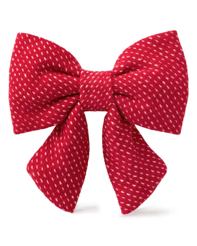 Berry Stitch Dog Lady Bow (Made in the USA) Wear THE FOGGY DOG   