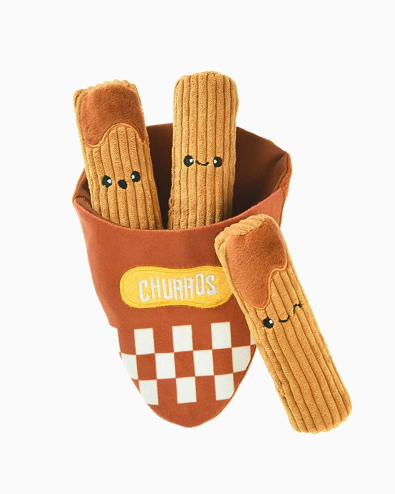 Churros Interactive Dog Toy Play HUGSMART   