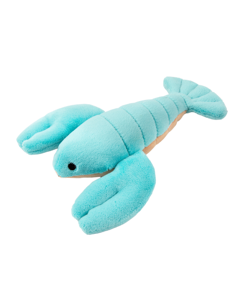 Rachel the Mini Lobster Plush Squeaky Dog Toy Play FLUFF & TUFF