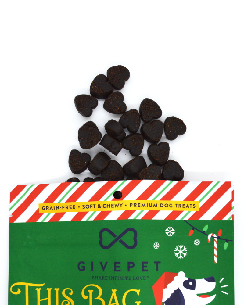 Peppermint Bark Holiday Dog Treats Eat GIVEPET   