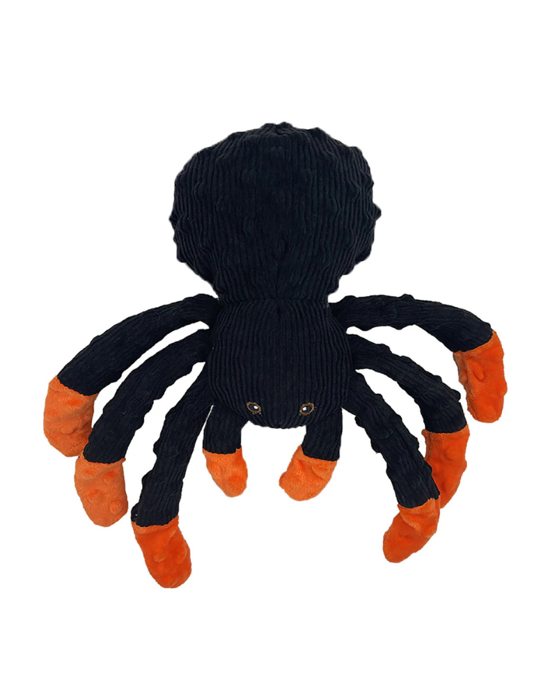 Simon Spider Squeaky Plush Dog Toy (18") Play PET LOU