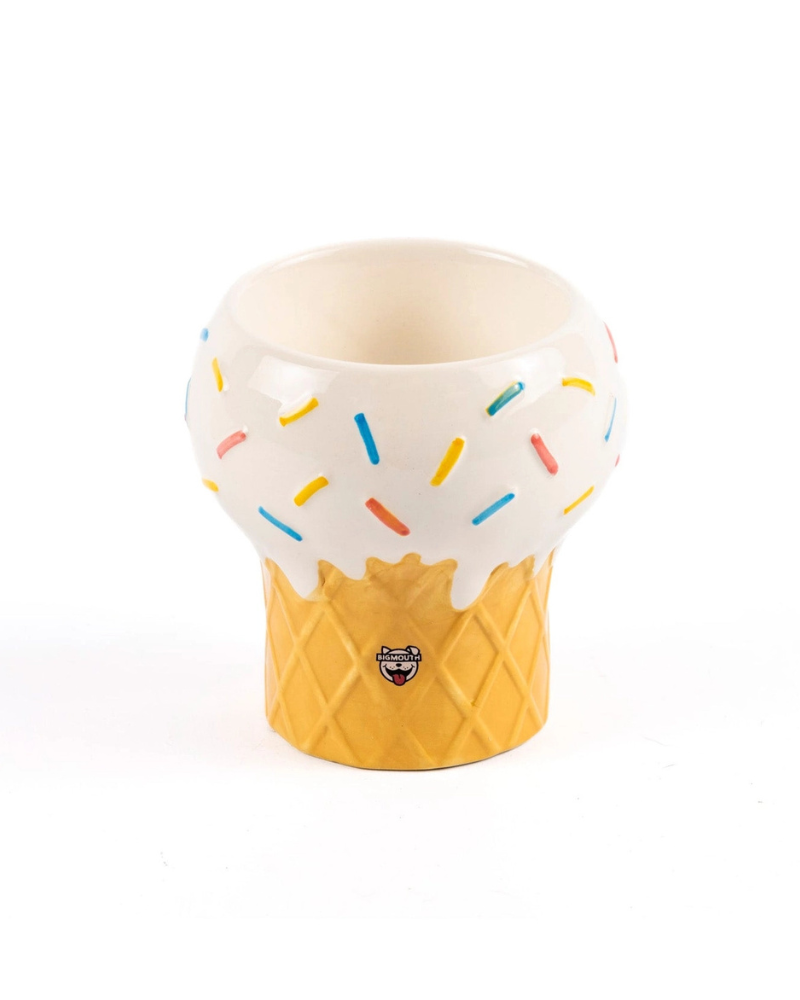 I Scream for Ice Cream Elevated Pet Food Bowl Eat BIG MOUTH