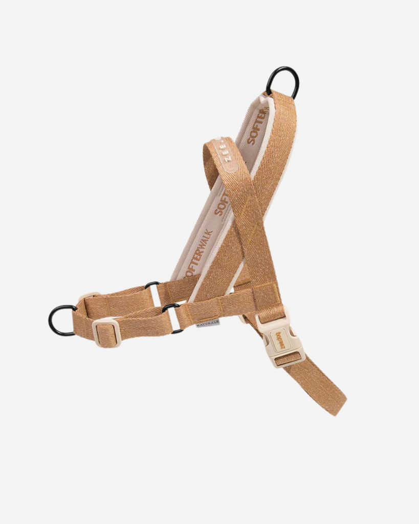 ZEE.DOG | SofterWalk No-Pull Dog Harness in Dune | DOG & CO.