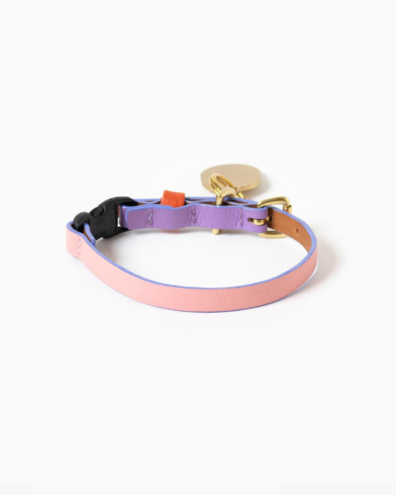 Sweet Leather Cat Collar (Made in Guatemala) WALK RAMONA FOR YOU   