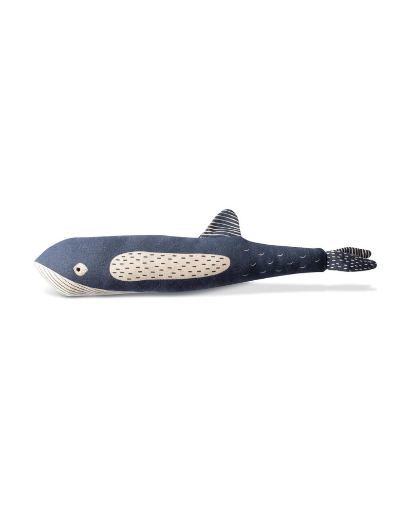 There She Blows Canvas Whale Dog Toy Play PETSHOP   