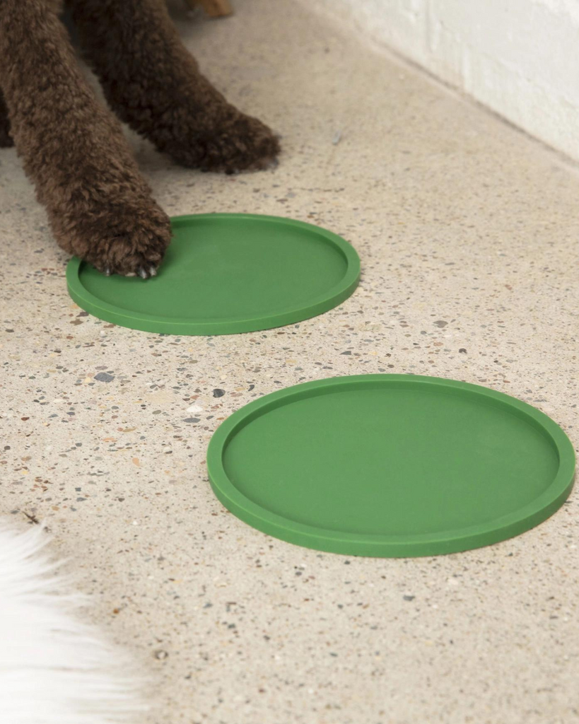 Habit Circle Dog Placemat (Set of 2) Eat WAGGO   