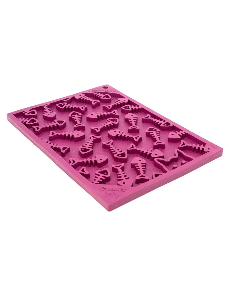 Fishy Pet Lick Mat (Made in the USA) Eat SODA PUP   