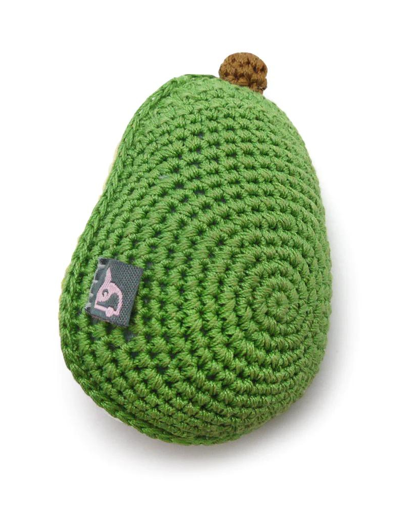 Avocado Organic Knit Dog Toy Play DOGO   