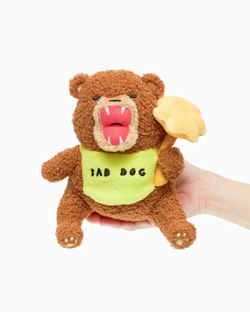 Bad Dog Bear Nosework Toy for Dogs Play THE FURRYFOLKS