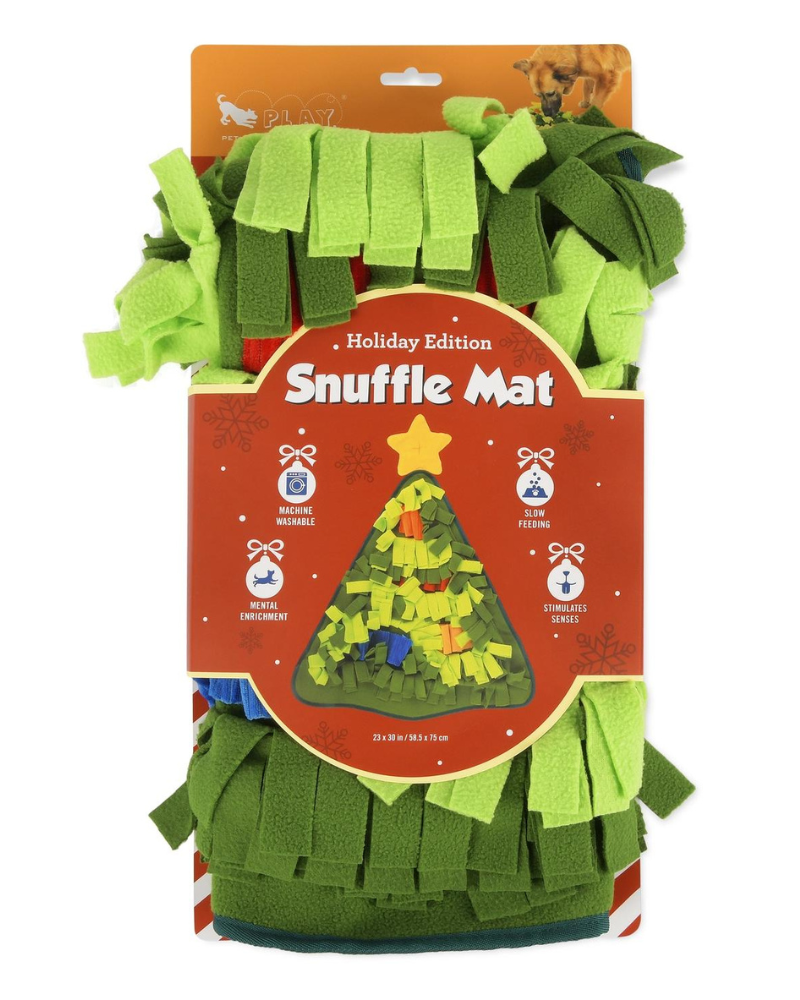 Christmas Tree Holiday Snuffle Mat Play P.L.A.Y.   