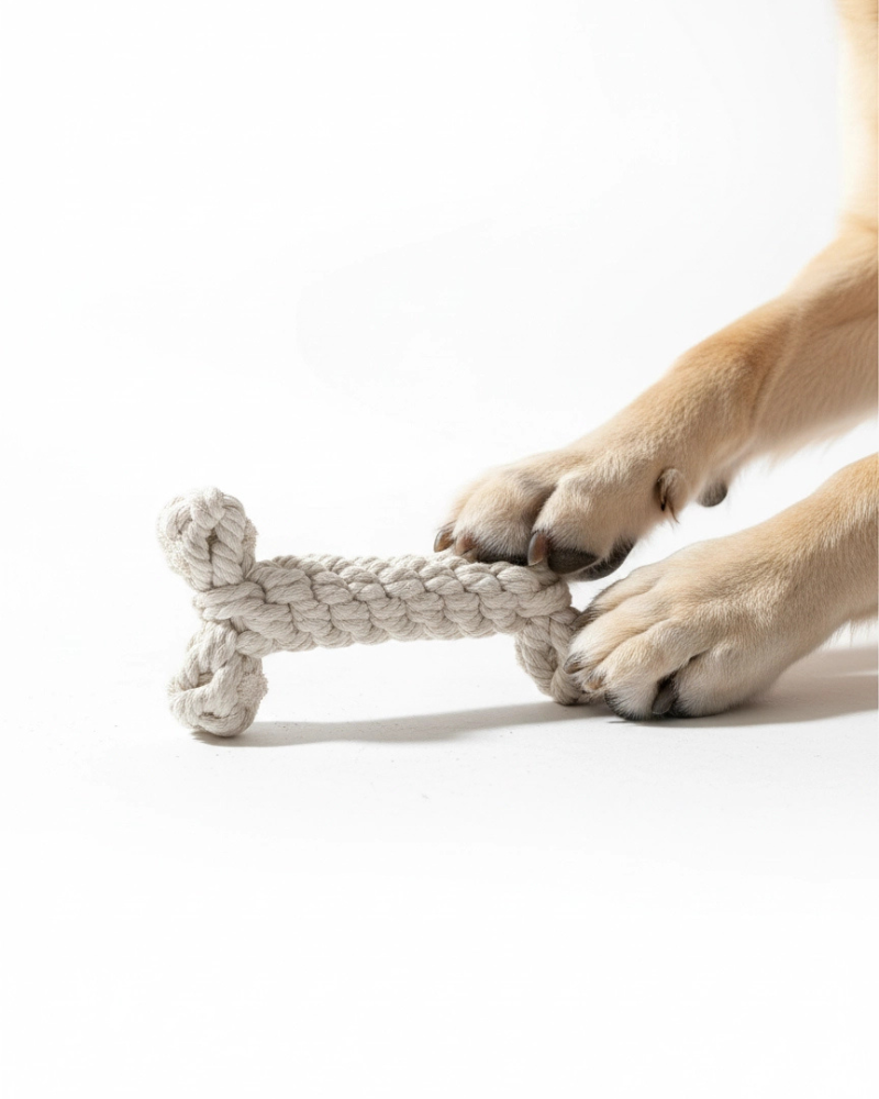 KNOTTY PAWS | Smoked Ham Rope Dog Toy | DOG & CO.