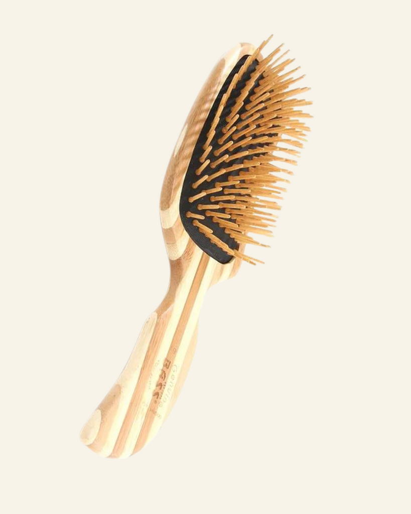 Natural Bamboo Pet Brush HOME BASS BRUSH COMPANY   