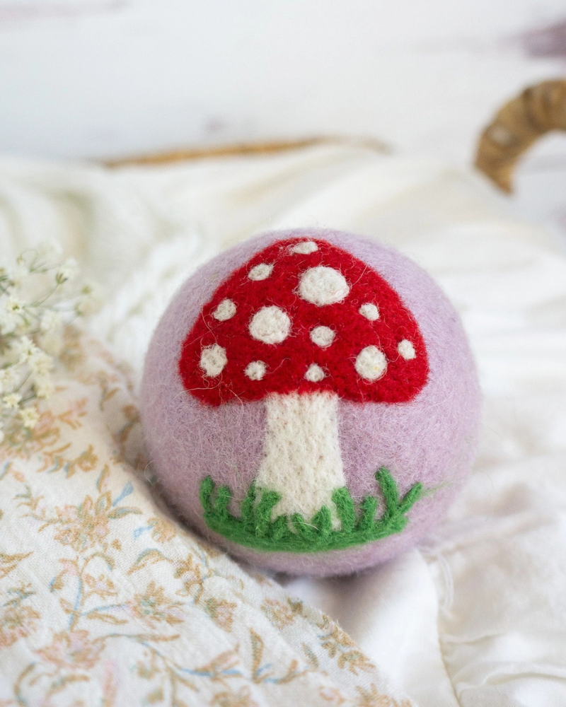 Enchanted Mushrooms Wool Dog Ball Play FRIENDSHEEP