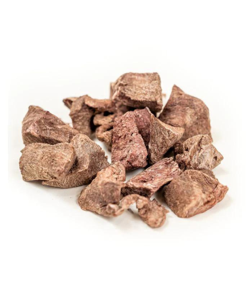 Bison Liver Tidbits Freeze-Dried Dog Treats Eat WINNIE LOU   