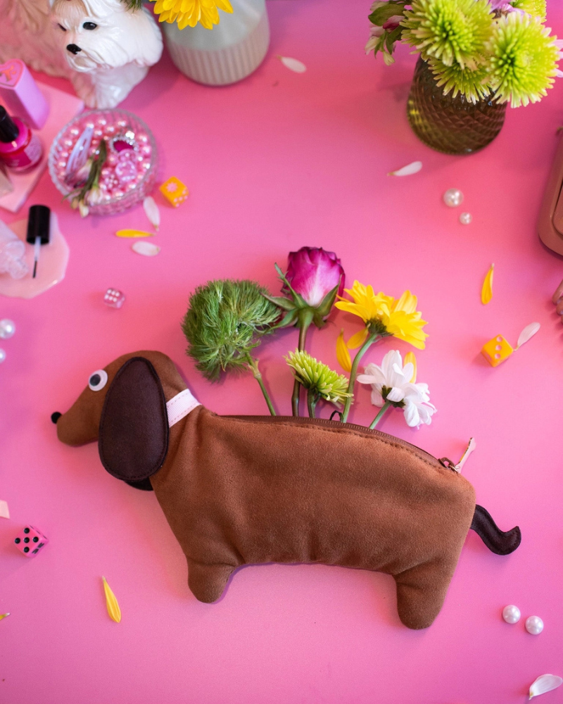 Smell-Proof Dachshund Pouch Human A SHOP OF THINGS