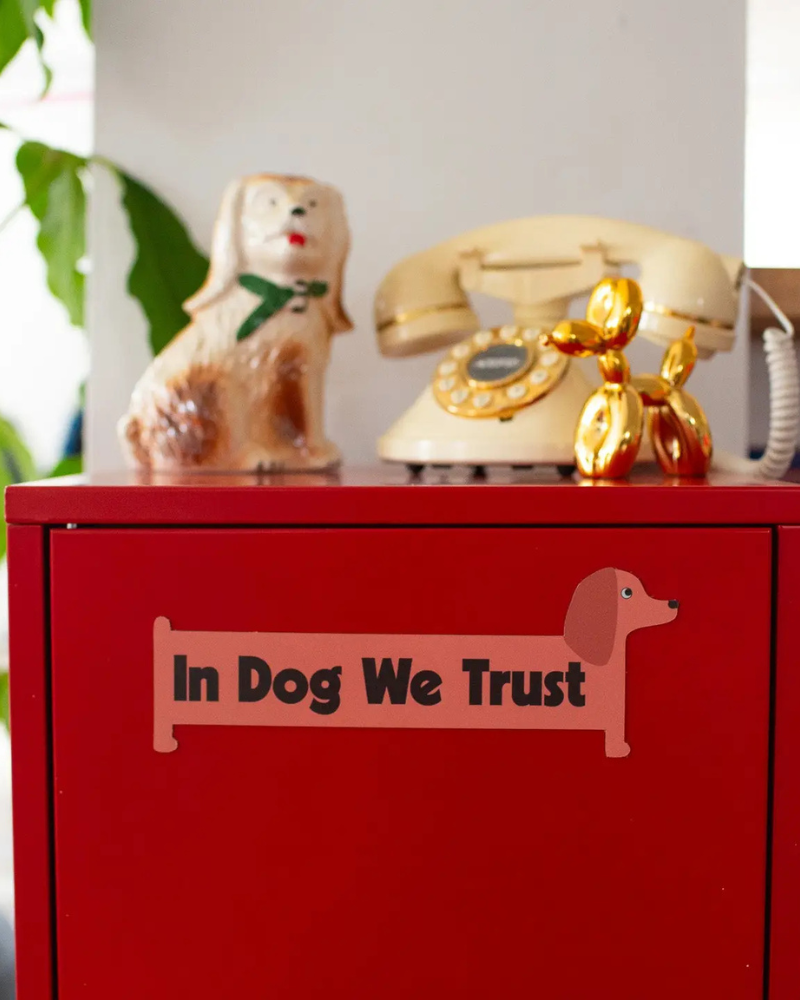 In Dog We Trust Magnet Human A SHOP OF THINGS