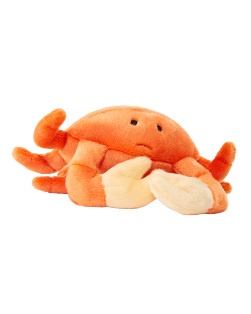 Phyllis the Crab Plush Squeaky Dog Toy Play FLUFF & TUFF