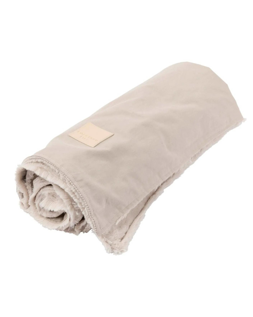 Reversible Pet Blanket in Sandstone HOME FUZZYARD   