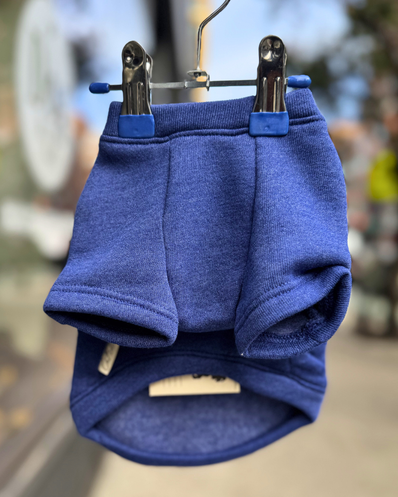 Get Lit Pet Hanukkah Sweatshirt in Blue Wear OAT COLLECTIVE   
