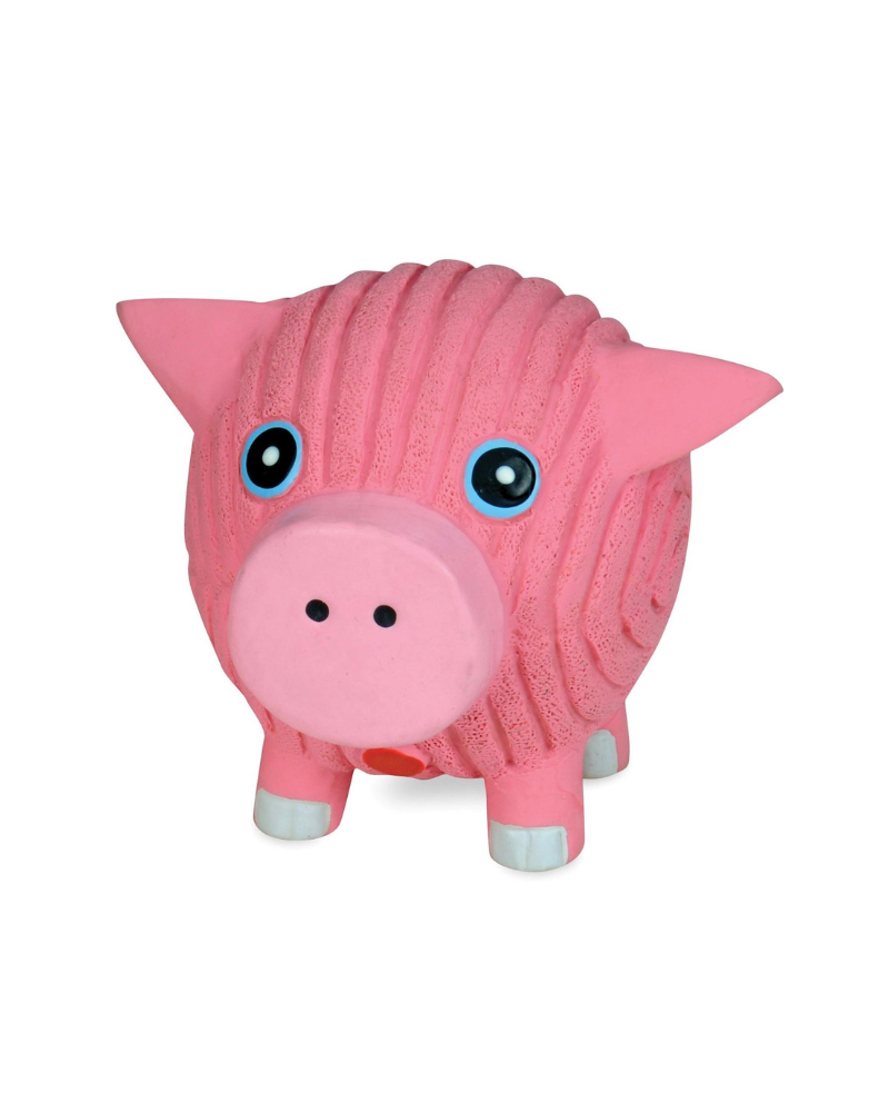 Hamlet the Pig Ruff-Tex® Squeaky Dog Toy Play HUGGLEHOUNDS   