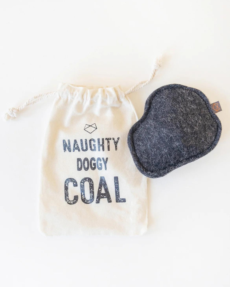 Naughty Doggy Coal Dog Toy (Made in the USA) PLAY MODERN BEAST   