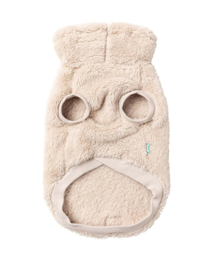 Turtle Teddy Dog Fleece in Beige Wear FUZZYARD