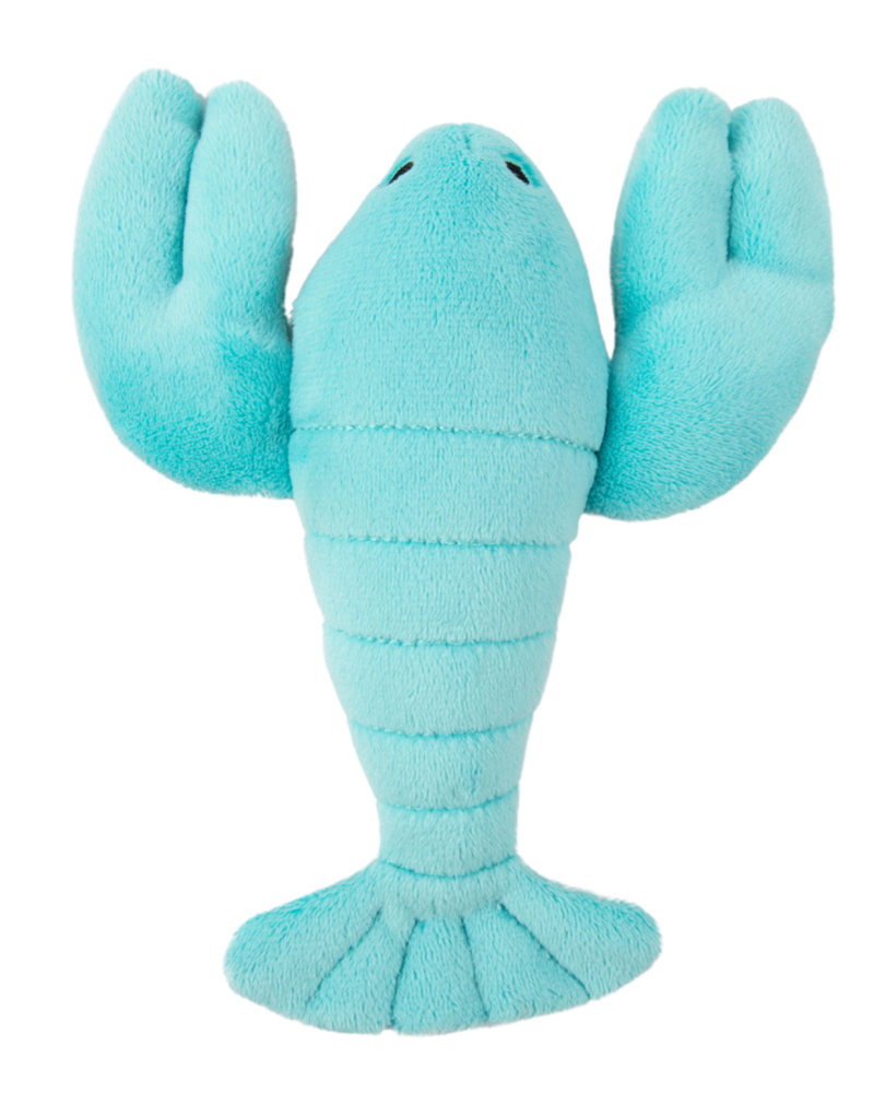 Rachel the Mini Lobster Plush Squeaky Dog Toy Play FLUFF & TUFF