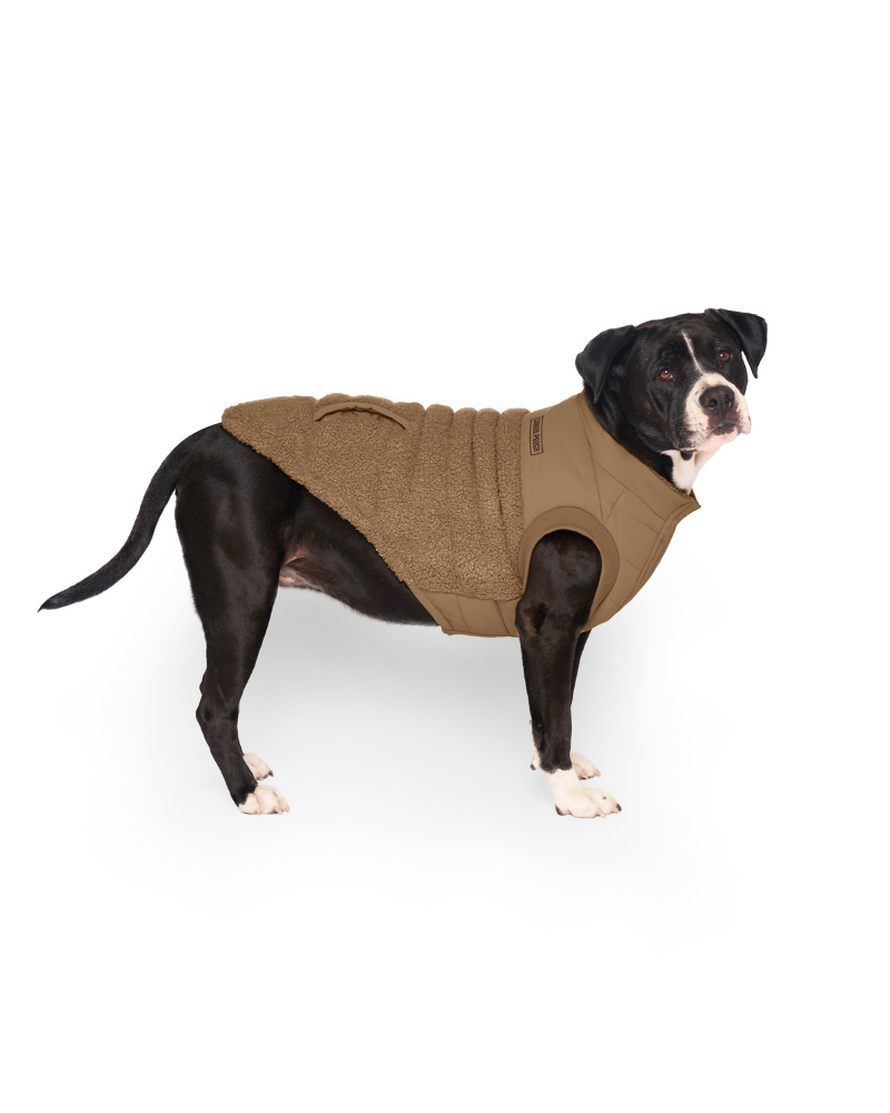 Cool Factor Dog Puffer Jacket in Tan (FINAL SALE) Wear CANADA POOCH   