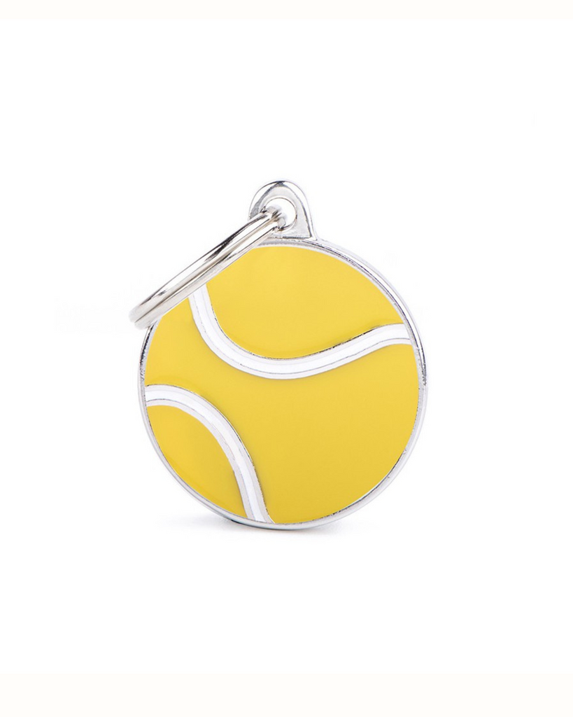 Tennis Baller Custom Pet ID Tag Wear MY FAMILY   