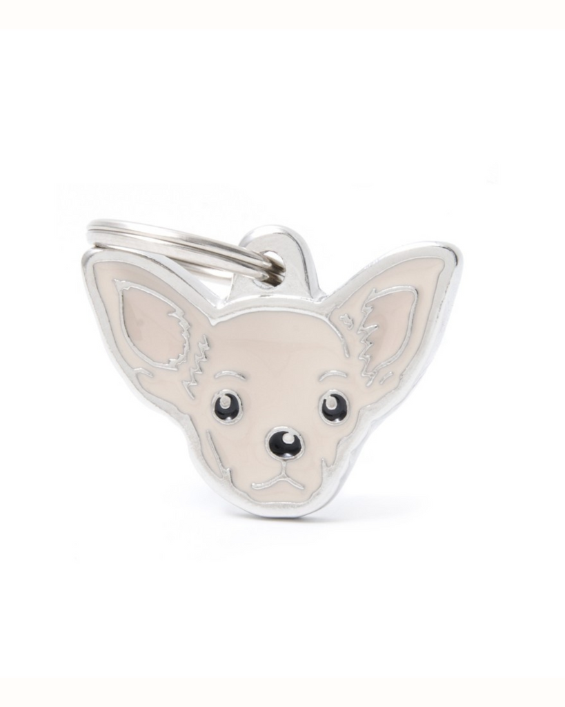 Chi-Chi-Chihuahua Custom Pet ID Tag Wear MY FAMILY   