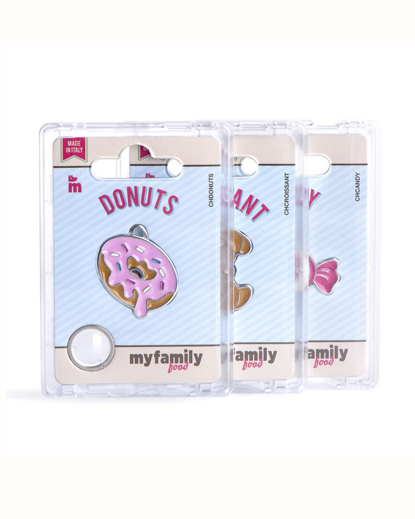 Dogs Love Donuts Custom Pet ID Tag Wear MY FAMILY   