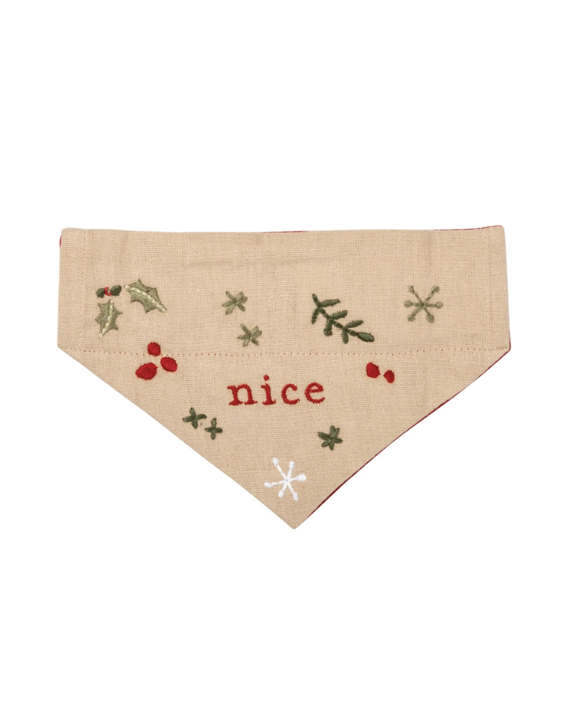 Naughty or Nice Reversible Dog Bandana Wear PRIMITIVES