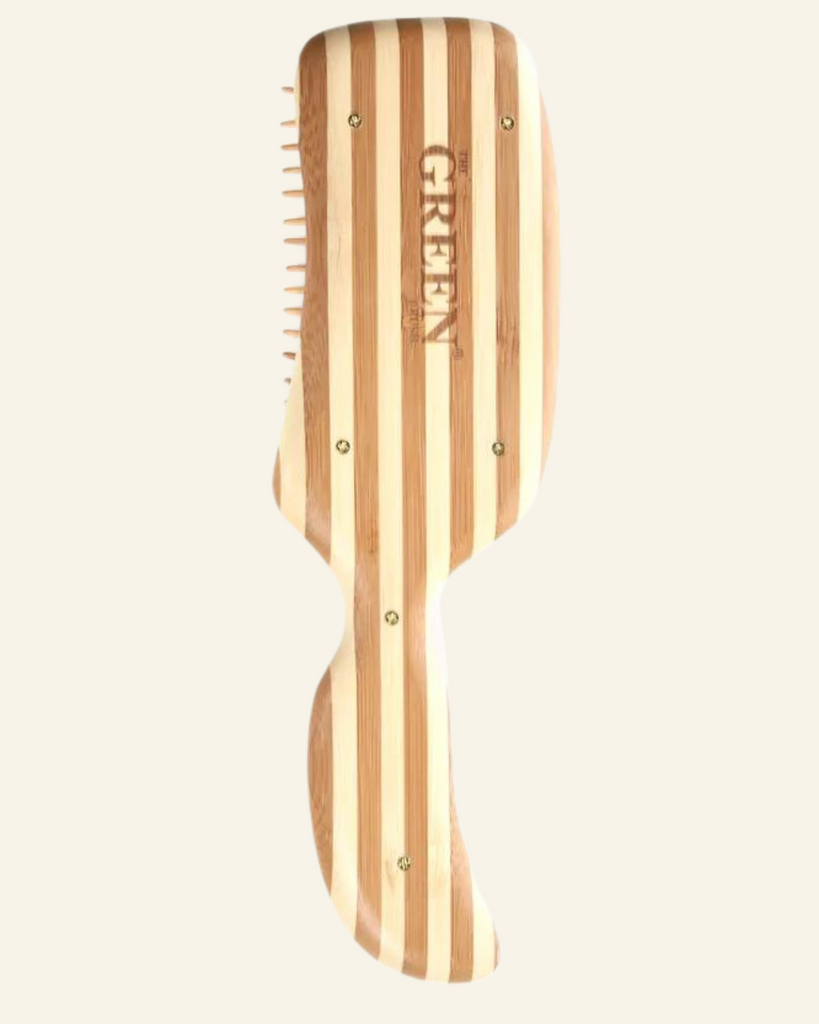 Natural Bamboo Pet Brush HOME BASS BRUSH COMPANY   