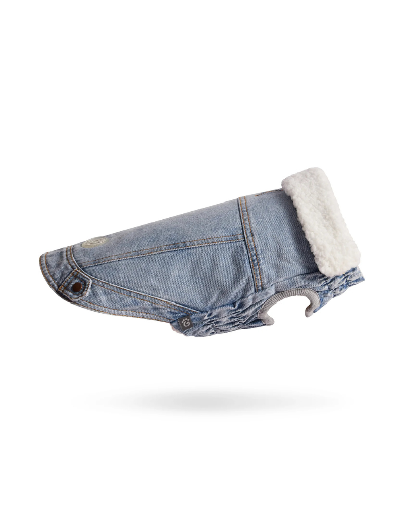 Northside Sherpa-Lined Denim Dog Jacket Wear GF PET